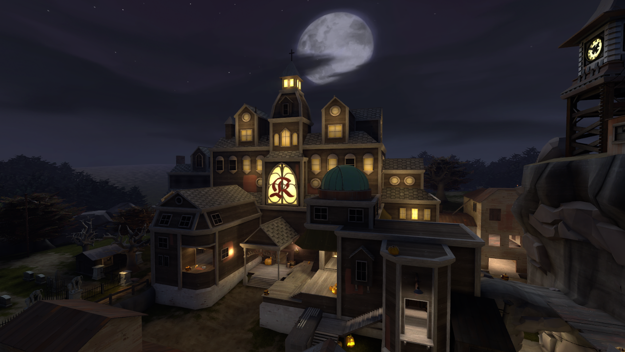 This year’s TF2 Halloween event is fun. if you like terrible maps.