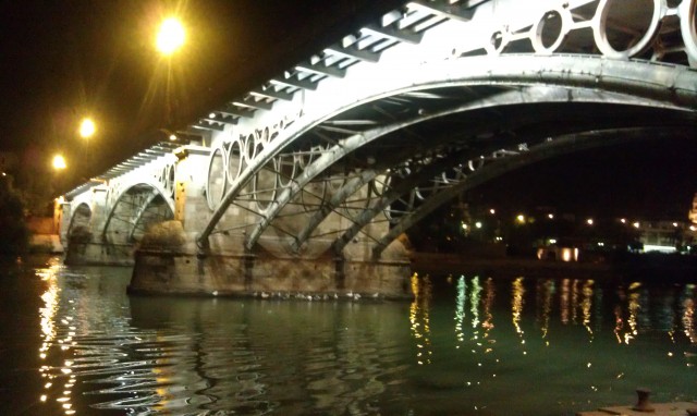 Bridge to Triana in Sevilla Spain