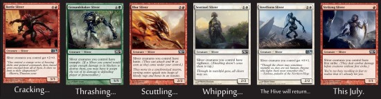 sliver spoilers Magic 2014